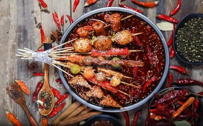 重慶正宗串串香底料的別樣吃法，真的太爽了！